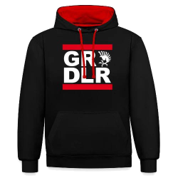 Hoodie mit Graue Ader Logo