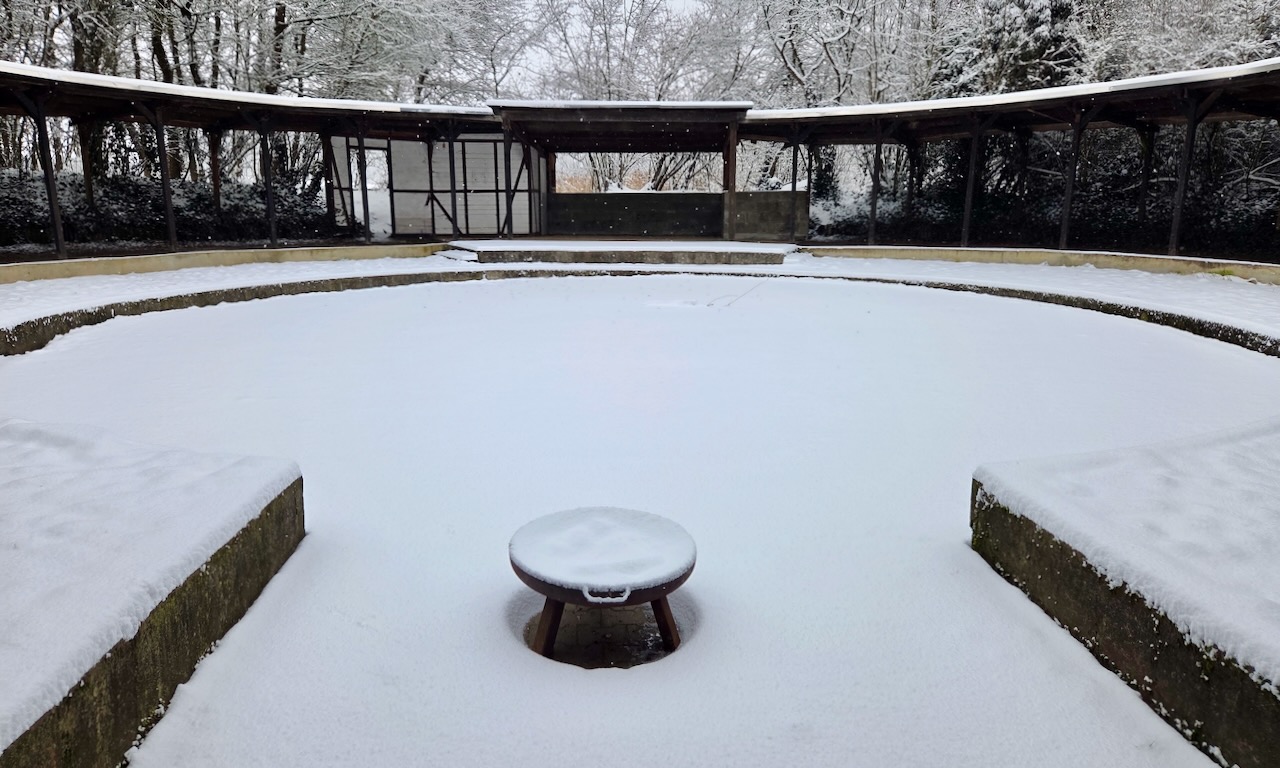Arena im Winter